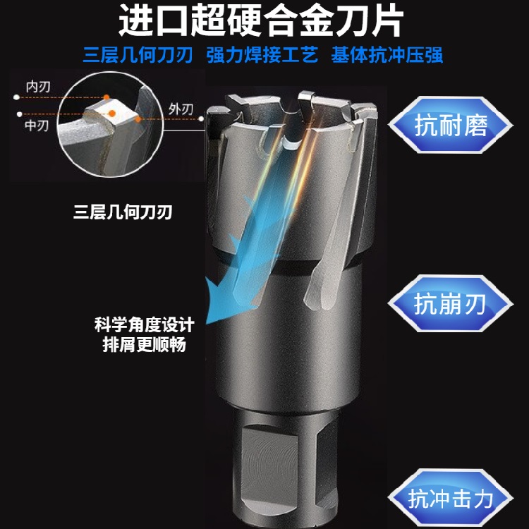 磁座鉆頭