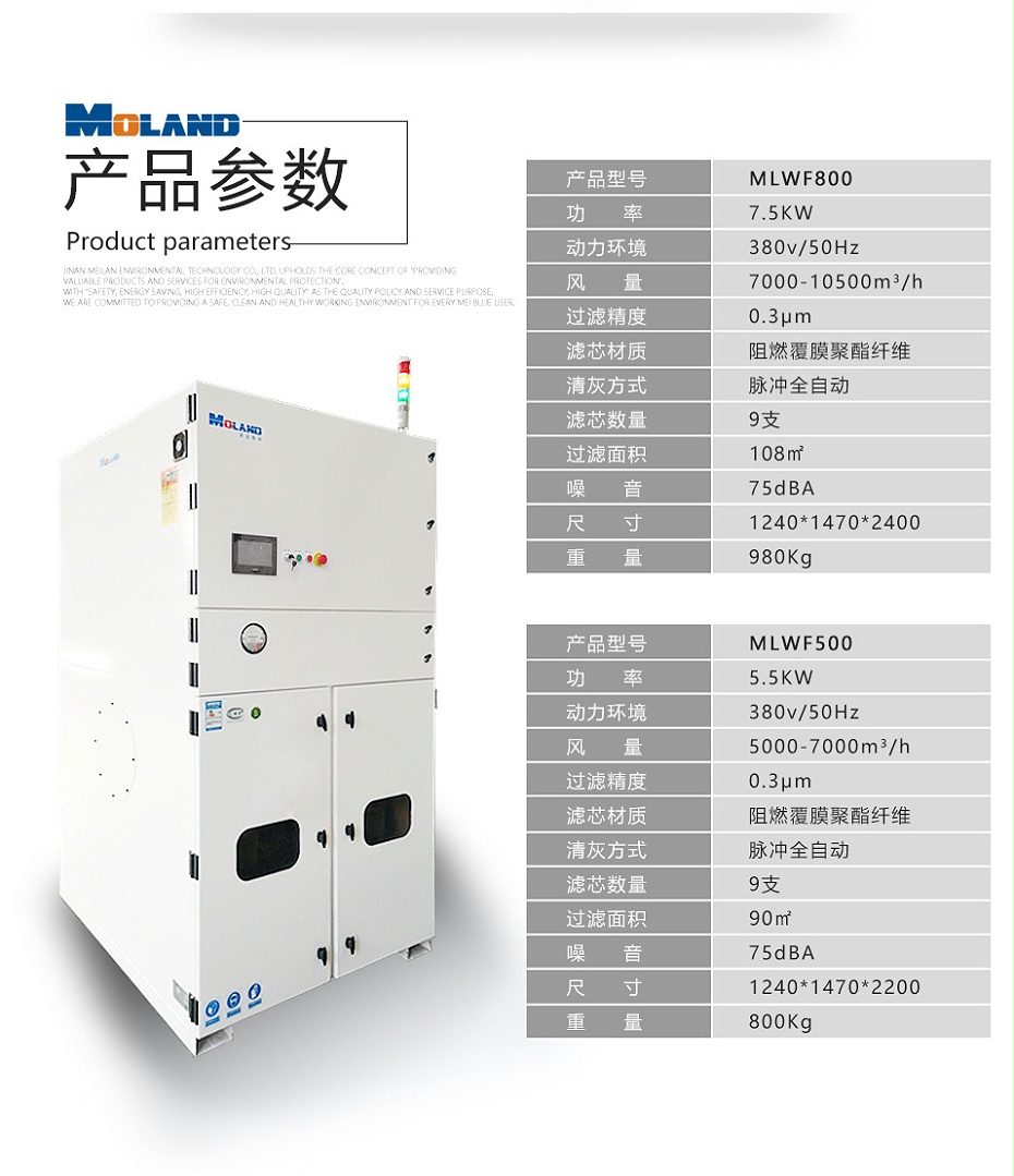 防爆款激光切割除塵器
